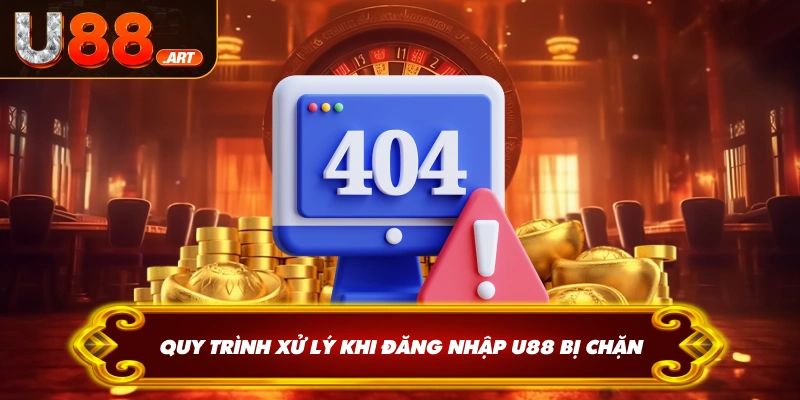 Quy trình xử lý khi đăng nhập U88 bị chặn